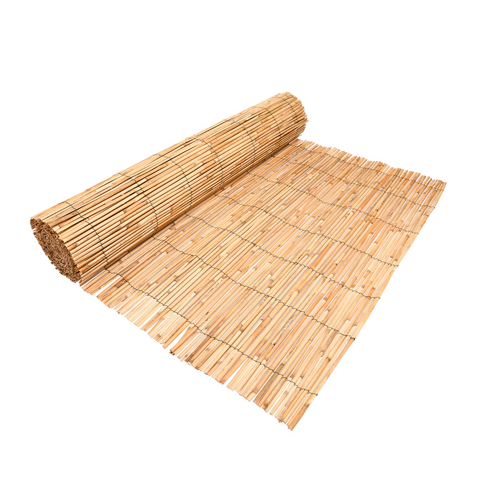 Gespleten rietmat - Tuinafscheiding