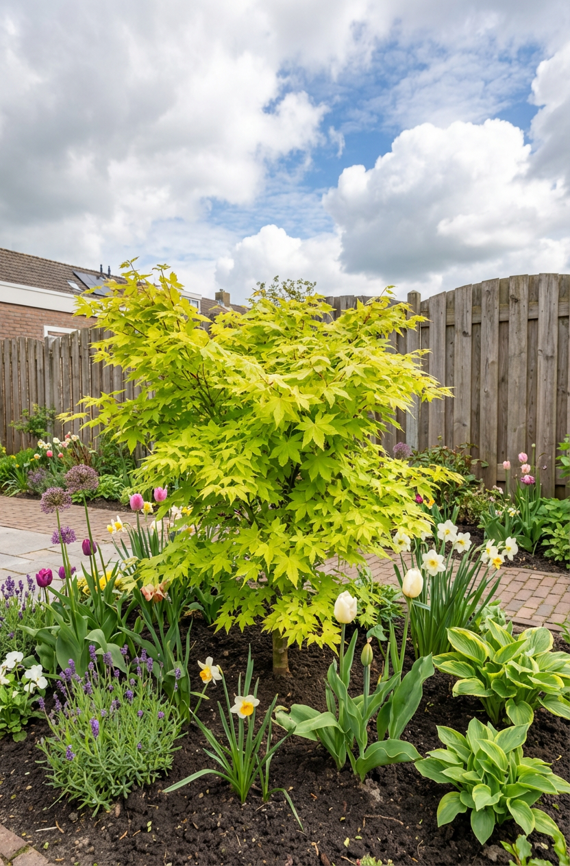 Japanse Esdoorn (Acer palmatum 'Summer Gold') - Japanse Esdoorn