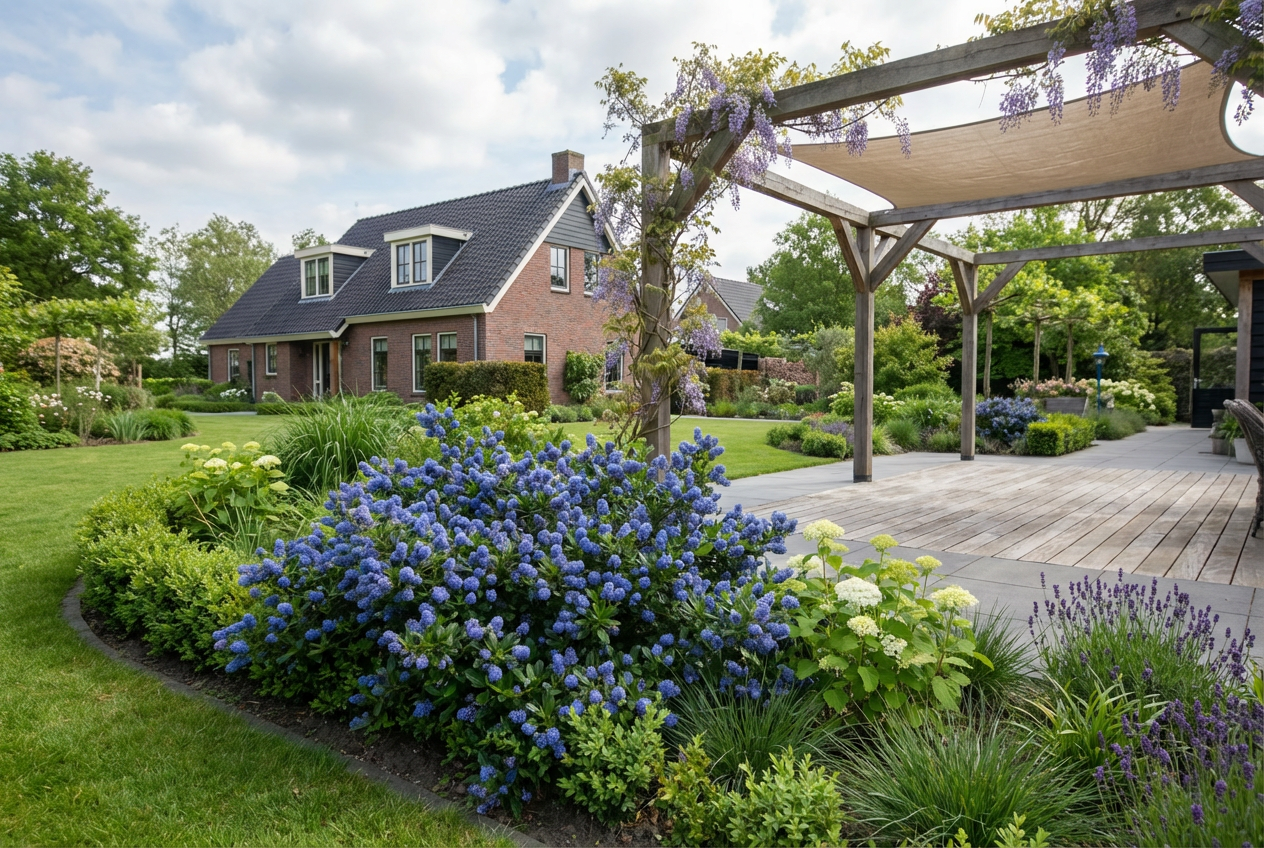 Amerikaanse Sering (Ceanothus thyr. 'Repens') - Sering