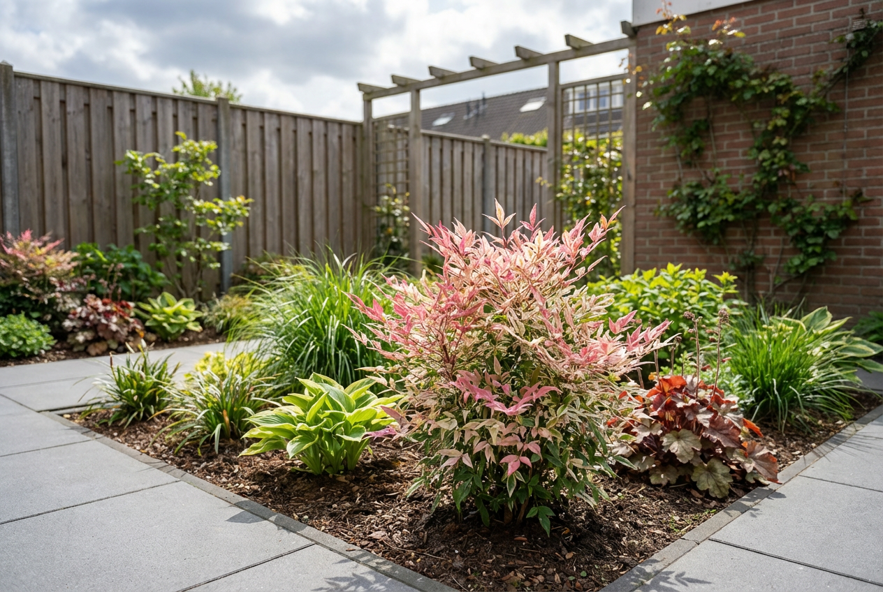 Hemelse bamboe (Nandina domestica ‘Twilight’) - Groenblijvende struiken