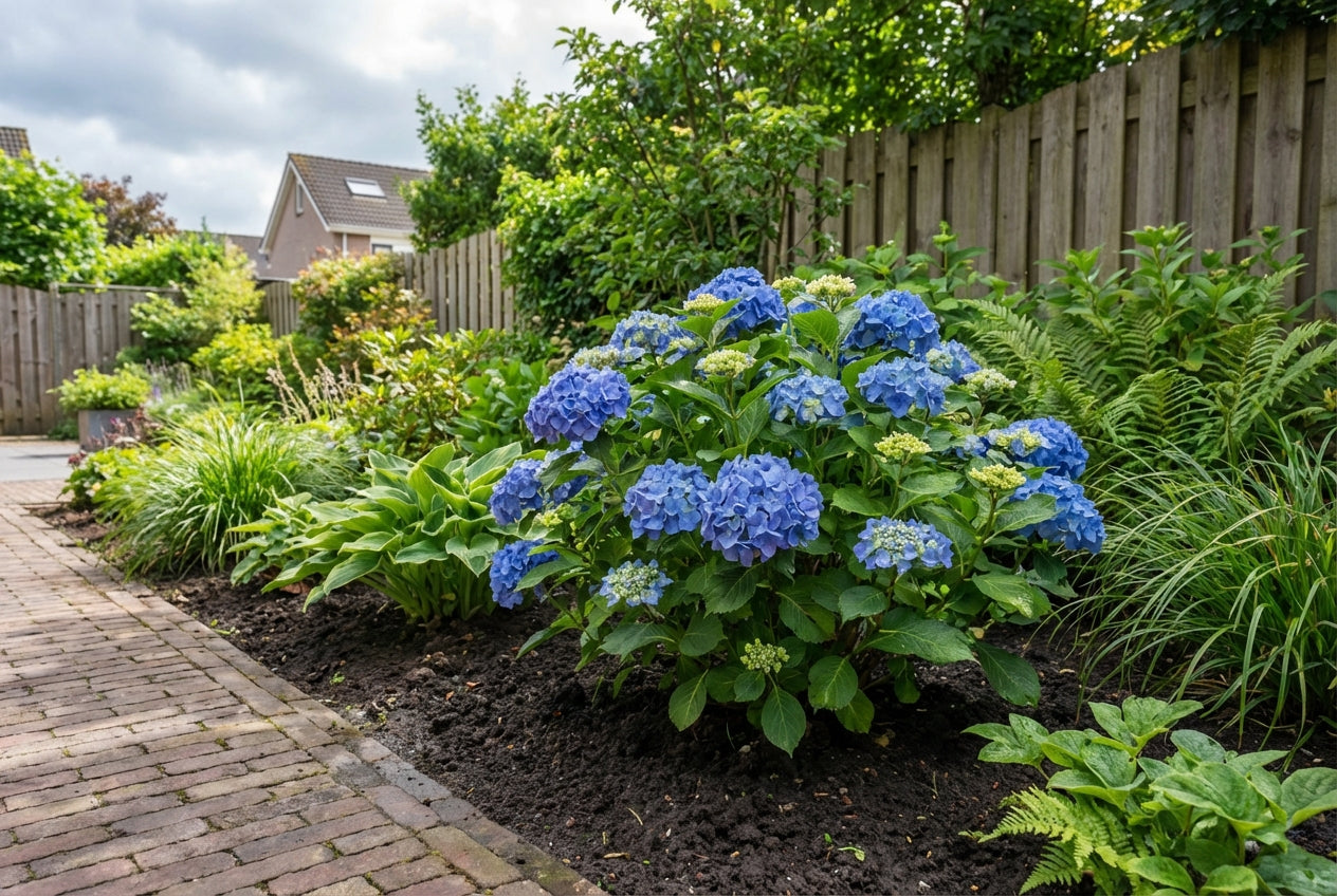 Hortensia (Hydrangea macrophylla ‘Renate Steiniger’ ) - Hortensia