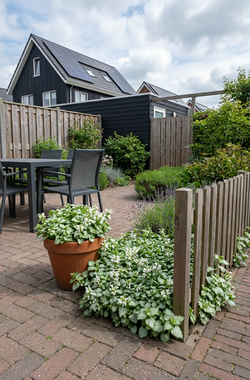 Dovenetel (Lamium maculatum 'White Nancy') - Tuinplanten