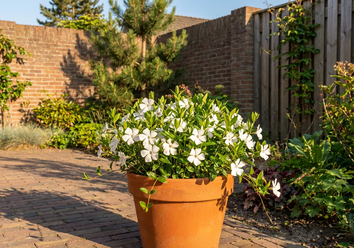 Maagdenpalm (Vinca minor 'Gertrude Jekyll') - Tuinplanten