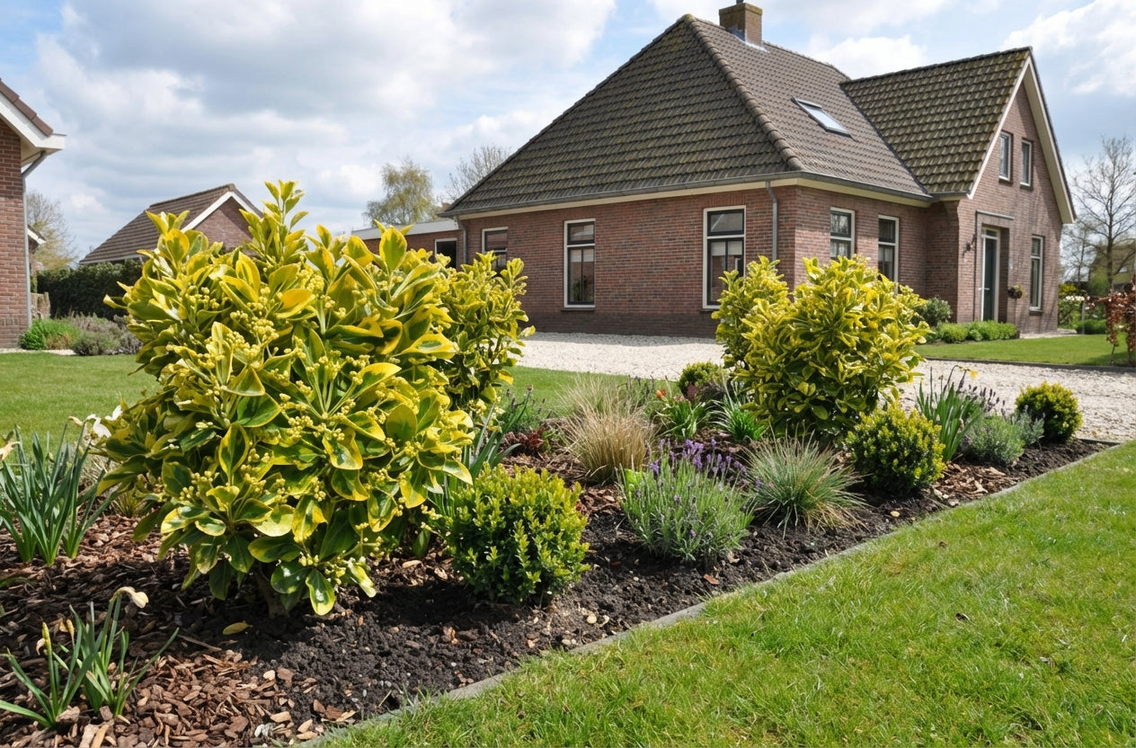 Kardinaalsmuts (Euonymus japonicus 'Marieke') - Heesters