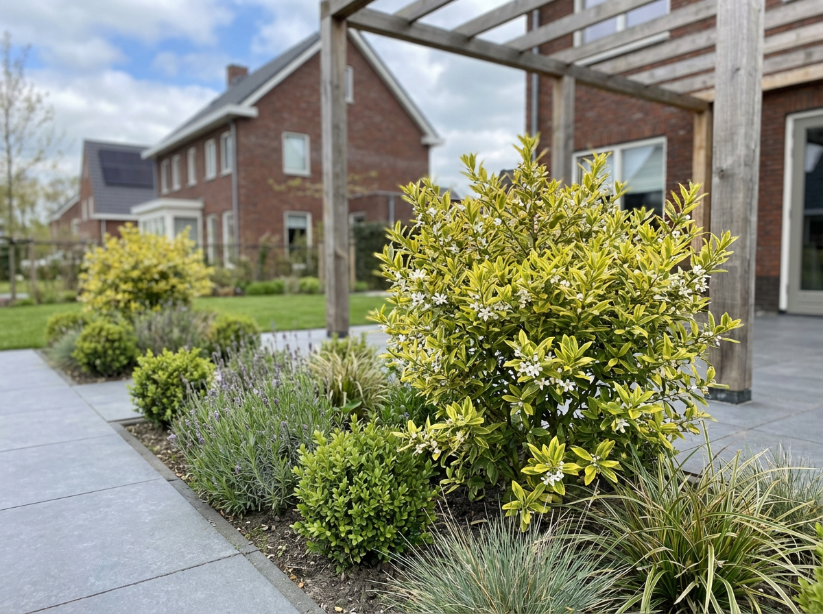 Goudrand (Eriostemon myoporoides Gold Touch®)