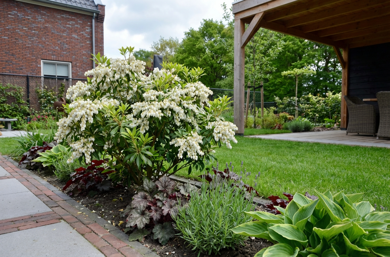Rotsheide (Pieris jap. ‘Purity’) - Heesters