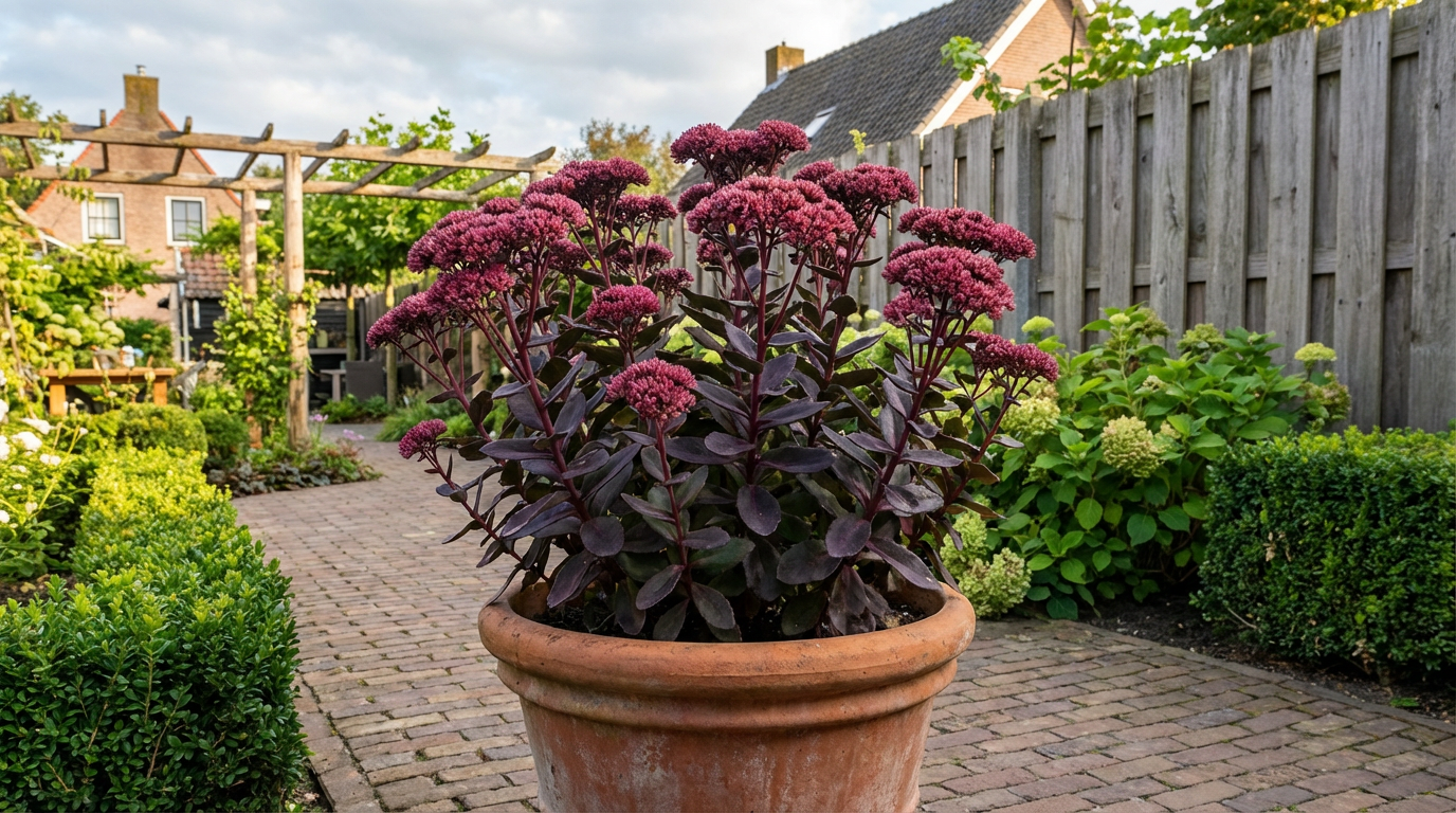 Hemelsleutel (Sedum hybridum 'Purple Emperor')