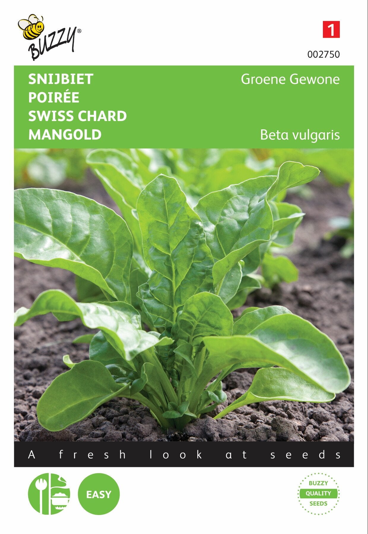 Snijbiet Groene Gewone - Zaden