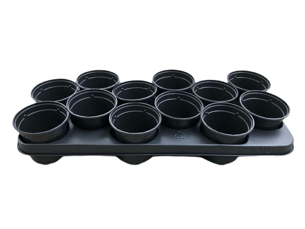 Kweektray met 12 potjes - 10,5 cm - Kweekbenodigdheden
