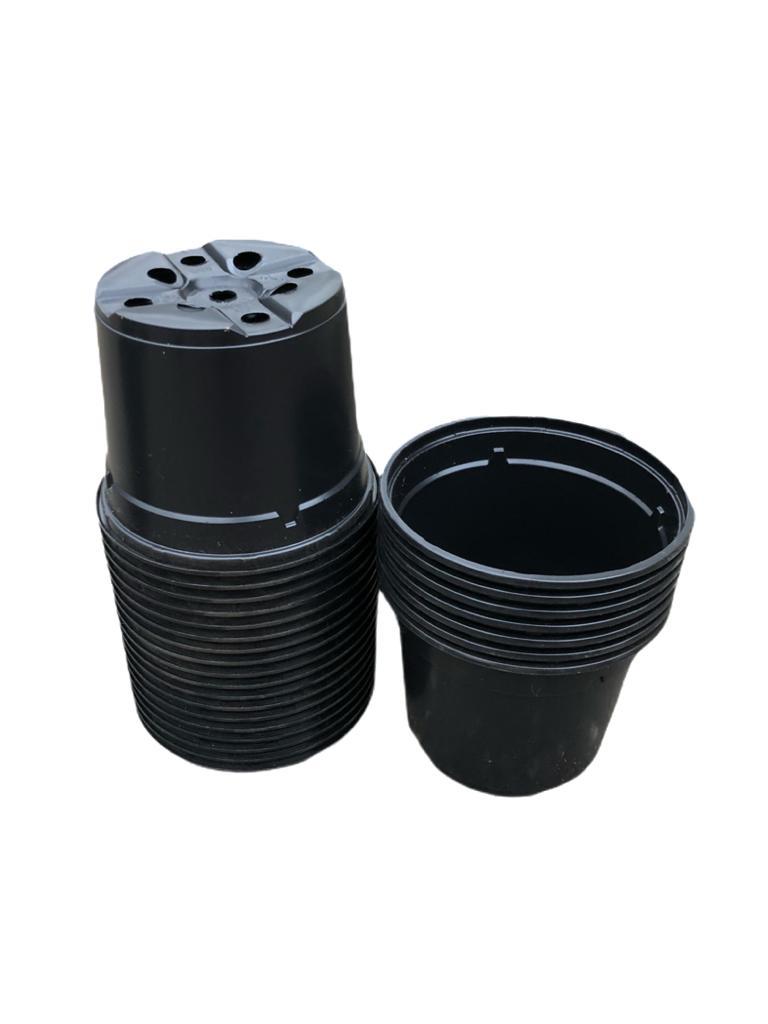 Kweekpot zwart – Ø12cm, hoogte 9cm - Kweekbenodigdheden