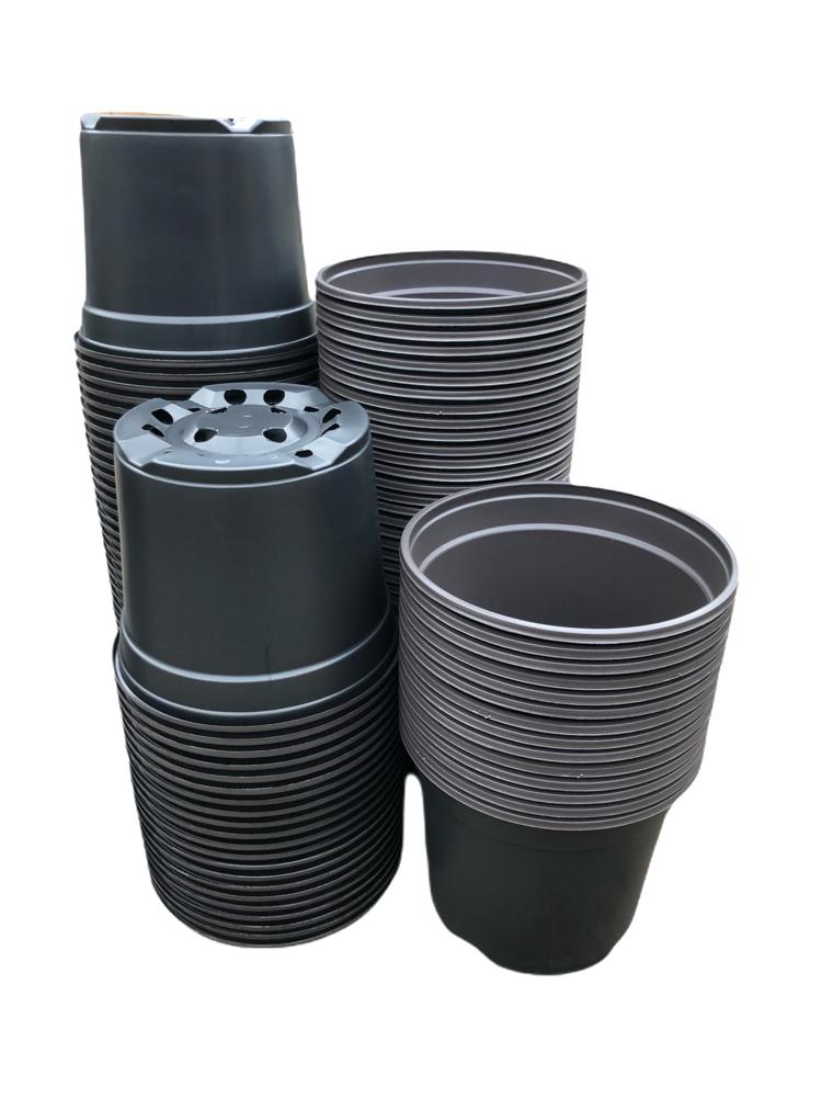 Kweekpot zwart – Ø19cm, hoogte 15cm, 3 liter - Kweekbenodigdheden