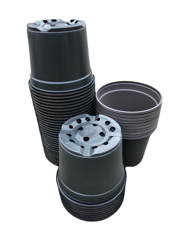 Kweekpot zwart – Ø19cm, hoogte 15cm, 3 liter - Kweekbenodigdheden