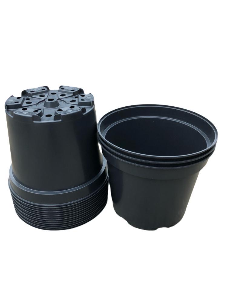 Kweekpot zwart – Ø28cm, hoogte 23cm, 10 liter - Kweekbenodigdheden