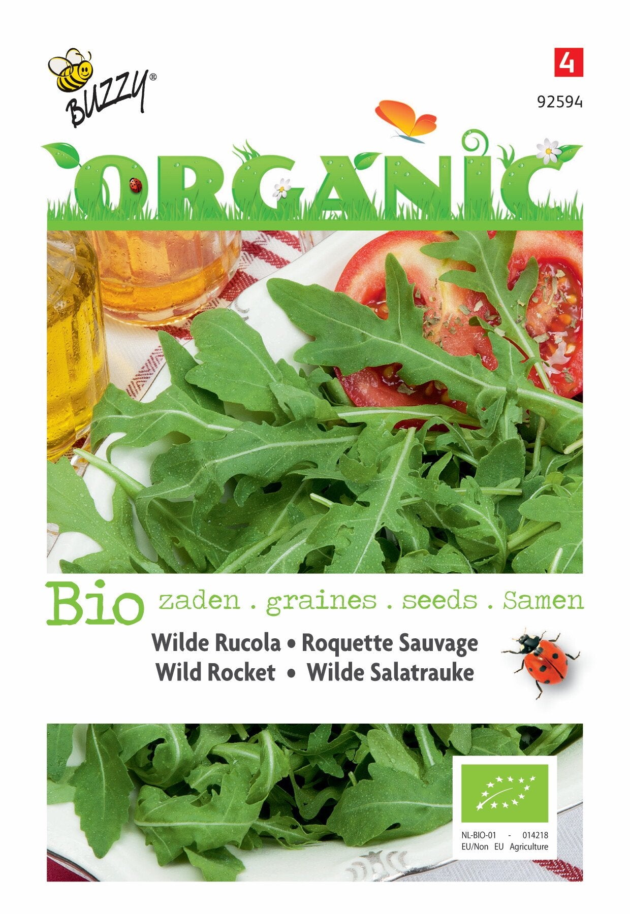 Wilde Rucola (BIO) - Zaden