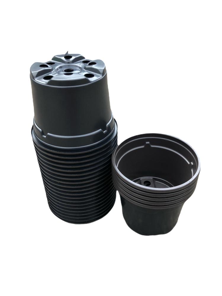 Kweekpot zwart – Ø9cm, hoogte 7cm - Kweekbenodigdheden
