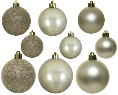Kerstballen Parel Mix – 30 Stuks – 4/5/6 cm - foto 3