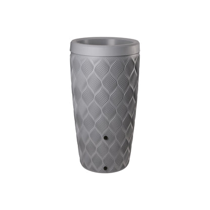 Regenton wave taupe geruit 240L