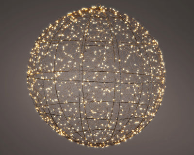 Kerst Lichtbol – 960 LED – Timer – Klassiek Warm – Ø 60 cm