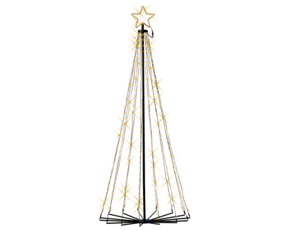 Micro LED Kerstboom - 541 LED - H180xD80 cm -Warm - Lumineo - foto 2