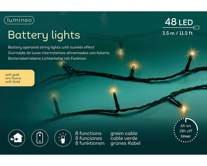 LED Basic Lights - 350 cm - 8 functies - Twinkel effect - Buiten - foto 3
