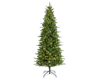 Kunstkerstboom Killington Fir - 210 cm - Groen/Wit - 380 LED