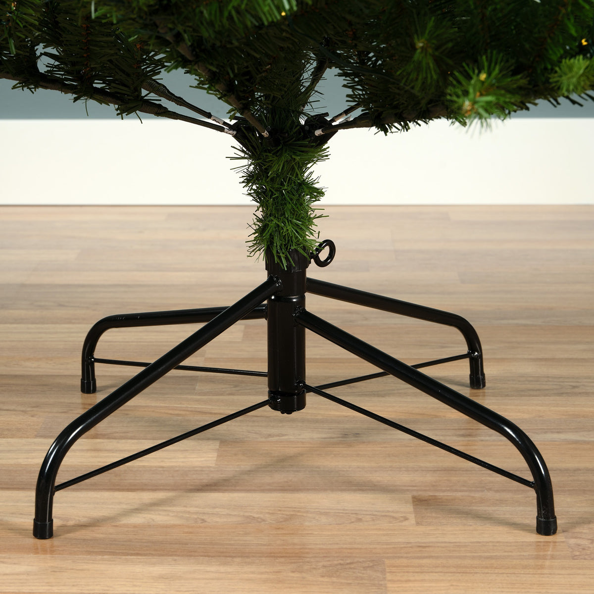 Kunstkerstboom Killington Fir - 210 cm - Groen/Wit - 380 LED - foto 4