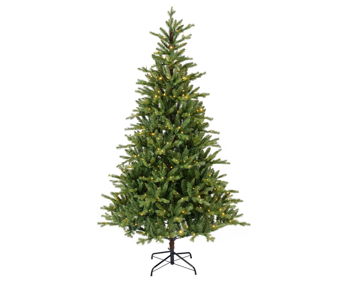 Kunstkerstboom Allison - 210 cm - Groen - Verlicht - Everlands