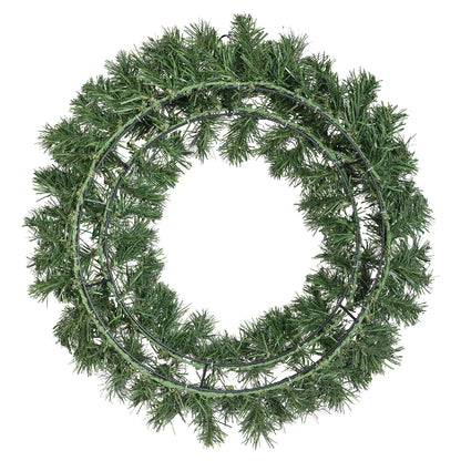 Kerstkrans Imperial - Ø 50 cm - Groen - Binnen/Buiten - foto 4