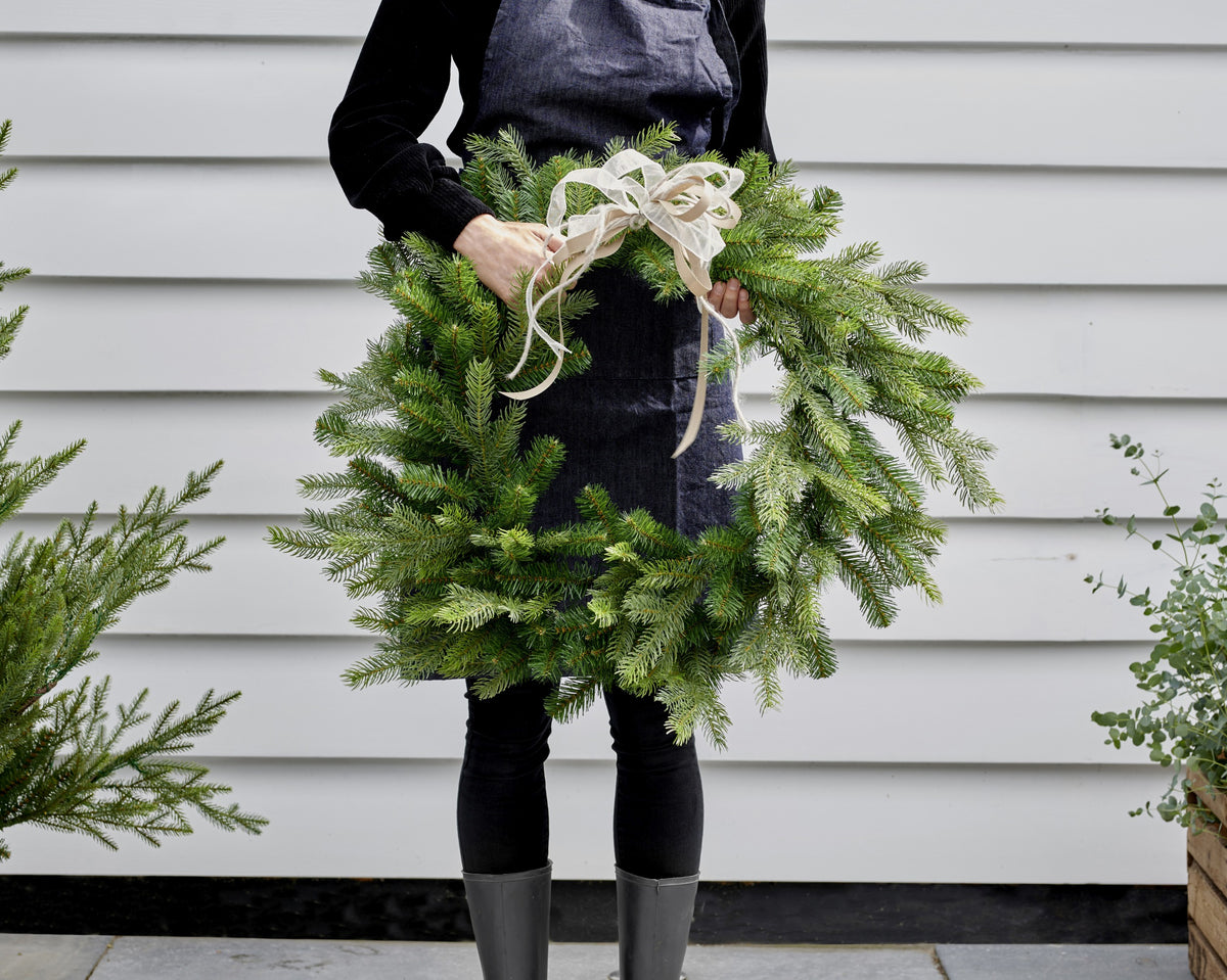 Kerstkrans Grandis - Ø 80 cm - Groen - Binnen/Buiten - foto 5