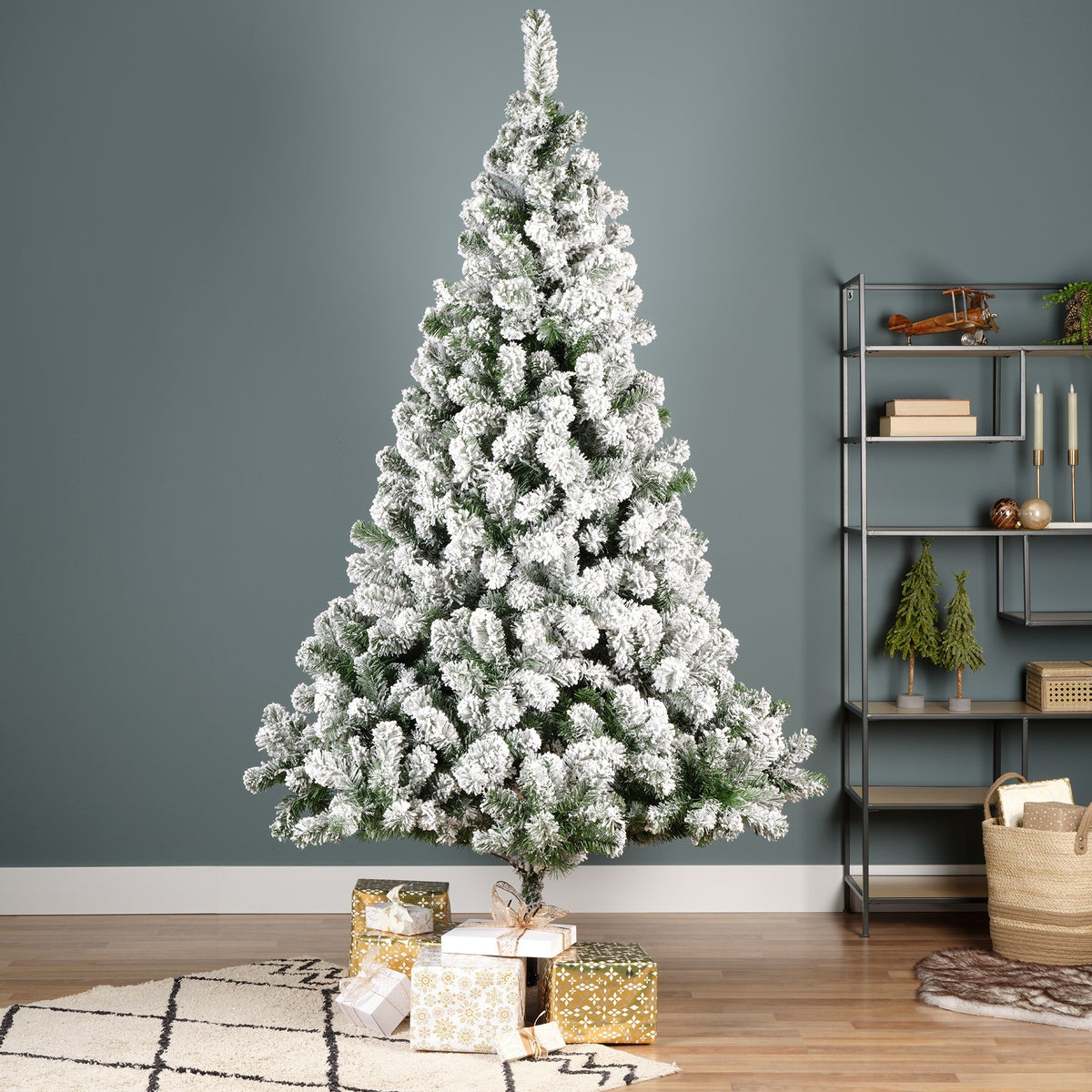 Kunstkerstboom Imperial Pine - Sneeuw - H 210 cm - foto 5