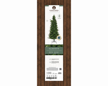 Kunstkerstboom - H 180 cm - Groen - 861 Tips - Ø 93 cm - foto 2