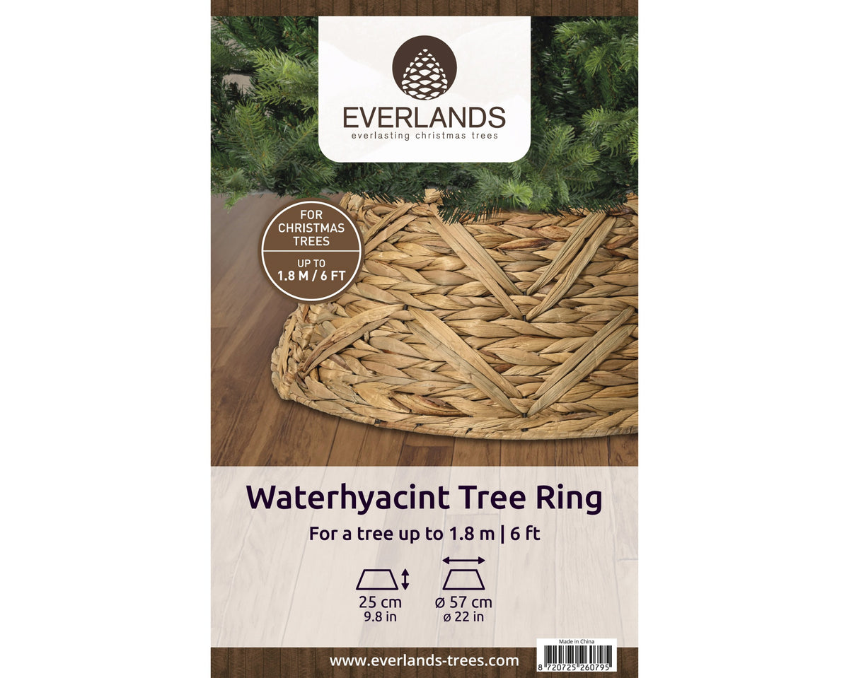 Boomring Waterhyacint - Ø 57 x H 28 cm - Bruin - foto 2