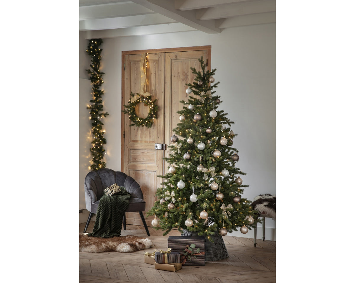 Kunstkerstboom Allison Pine - H 180 cm - Ø 112 cm - Groen - foto 2