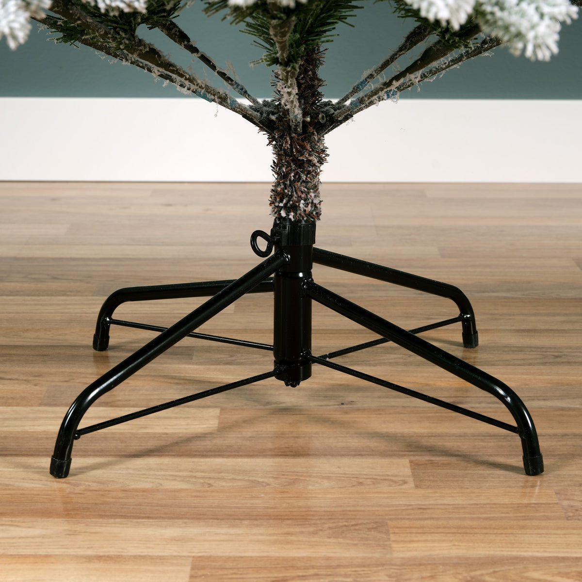 Kunstkerstboom Allison - H 210 cm - Groen - Besneeuwd - Everlands - foto 4