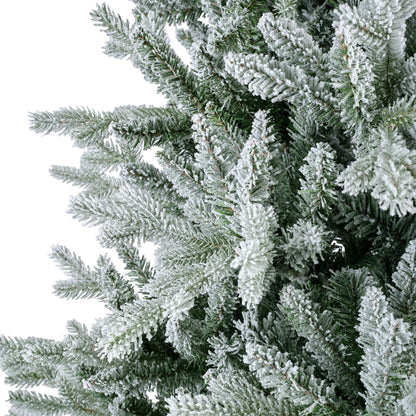 Kunstkerstboom Allison - H 210 cm - Groen - Besneeuwd - Everlands - foto 6