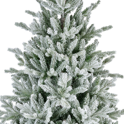 Kunstkerstboom Allison - H 240 cm - Groen - Besneeuwd - Everlands - foto 3