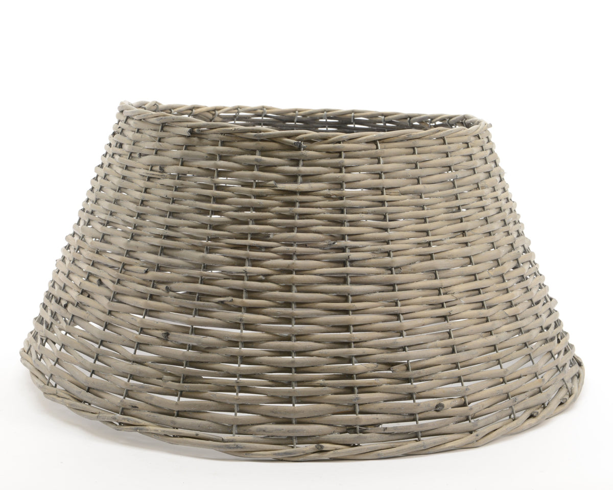 Kerstboomring Wilg - Ø 57 x H 28 cm - Grijs