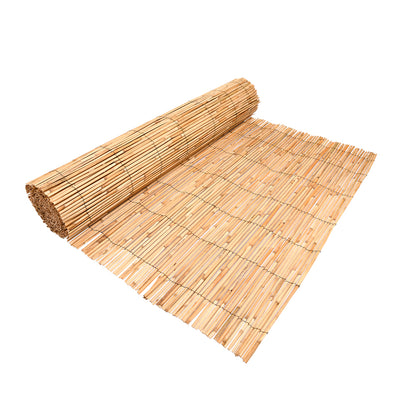 Gespleten rietmat - Tuinafscheiding