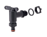 Regenton wave taupe houtnerfstructuur 240L - 