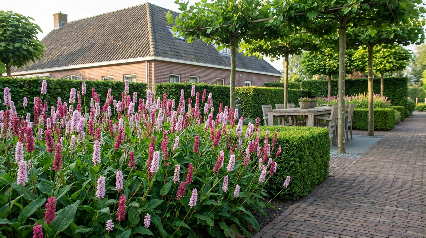 Adderwortel (Persicaria bistorta 'Darjeeling Red') - Tuinplanten