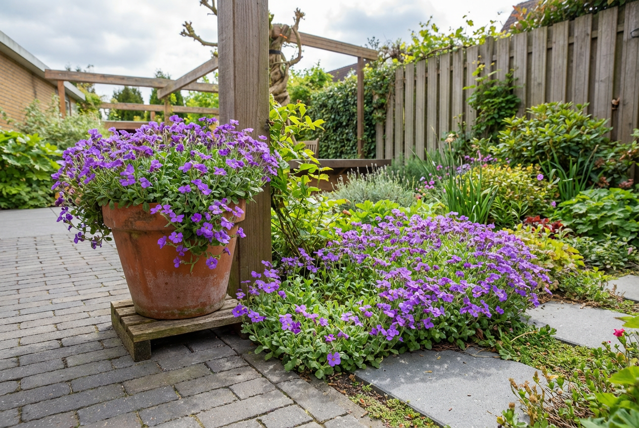 Randjesbloem (Aubrieta 'Hamburger Stadtpark') - Tuinplanten