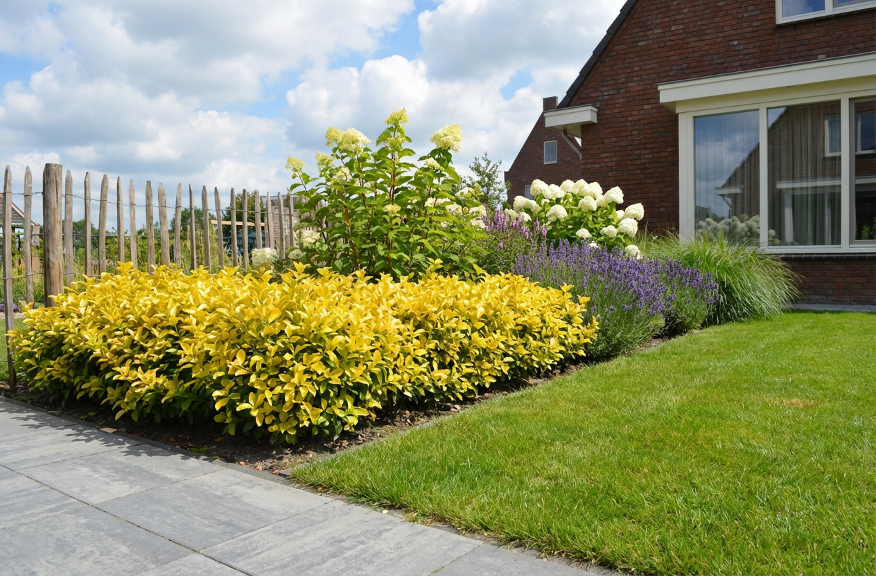 Kardinaalsmuts (Euonymus japonicus El-Dorado) - Heesters