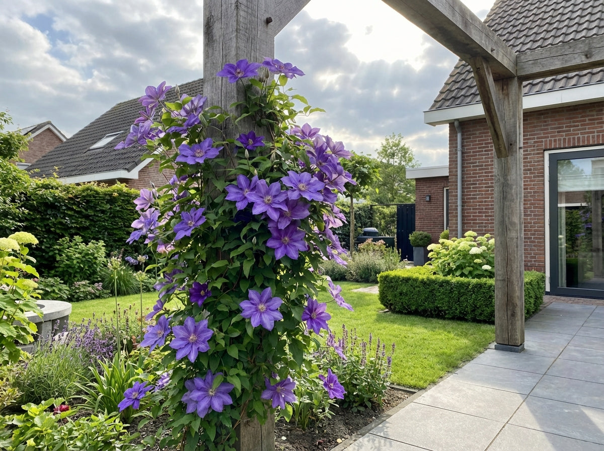 Klimplant Clematis Esther PBR (Bosrank) - Klimplanten