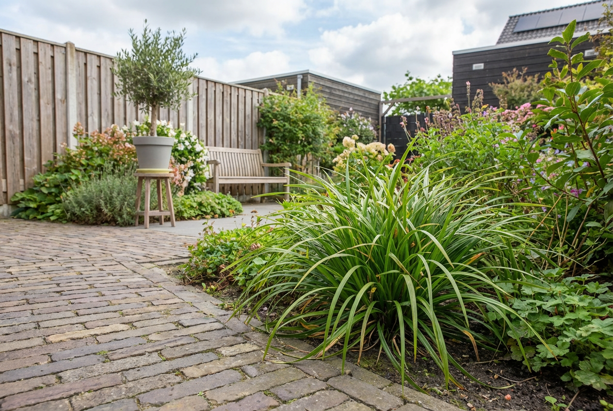 Zegge (Carex morrowii Irish Green) - Tuinplanten