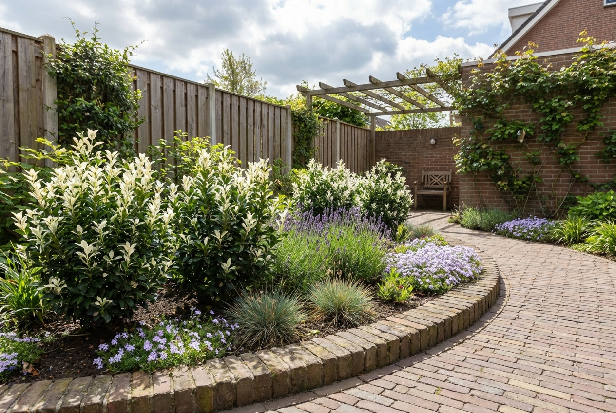 Kardinaalsmuts (Euonymus japonicus Paloma Blanca ) - Heesters