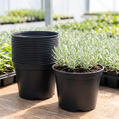 Kweekpot zwart – Ø26cm, hoogte 20cm, 7,5 liter - Kweekbenodigdheden