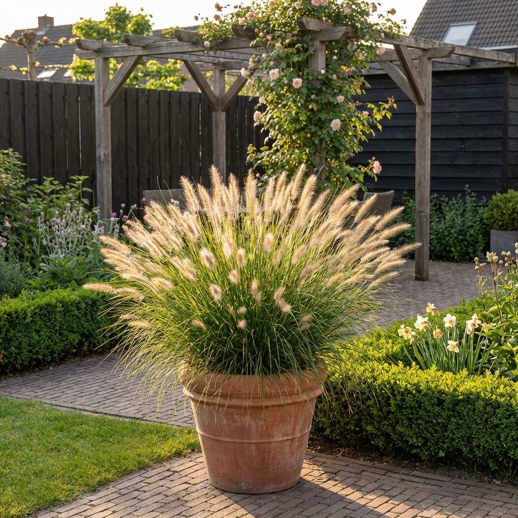 Lampepoetsersgras (Pennisetum alopecuroides 'Hameln') - Tuinplanten