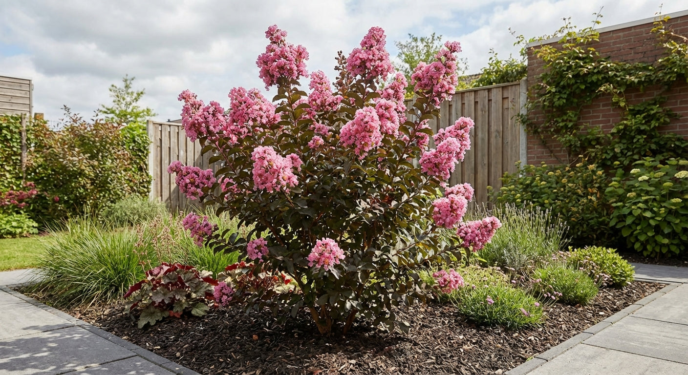 Lagerstroemia (Lagerstroemia Choco Pink) - Heesters