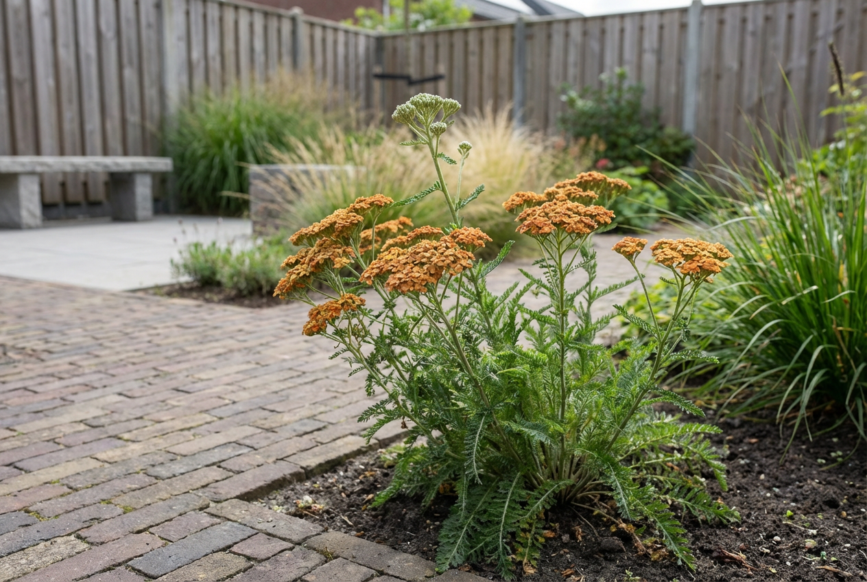 Duizendblad (Achillea millefolium. 'Terracotta') - Tuinplanten