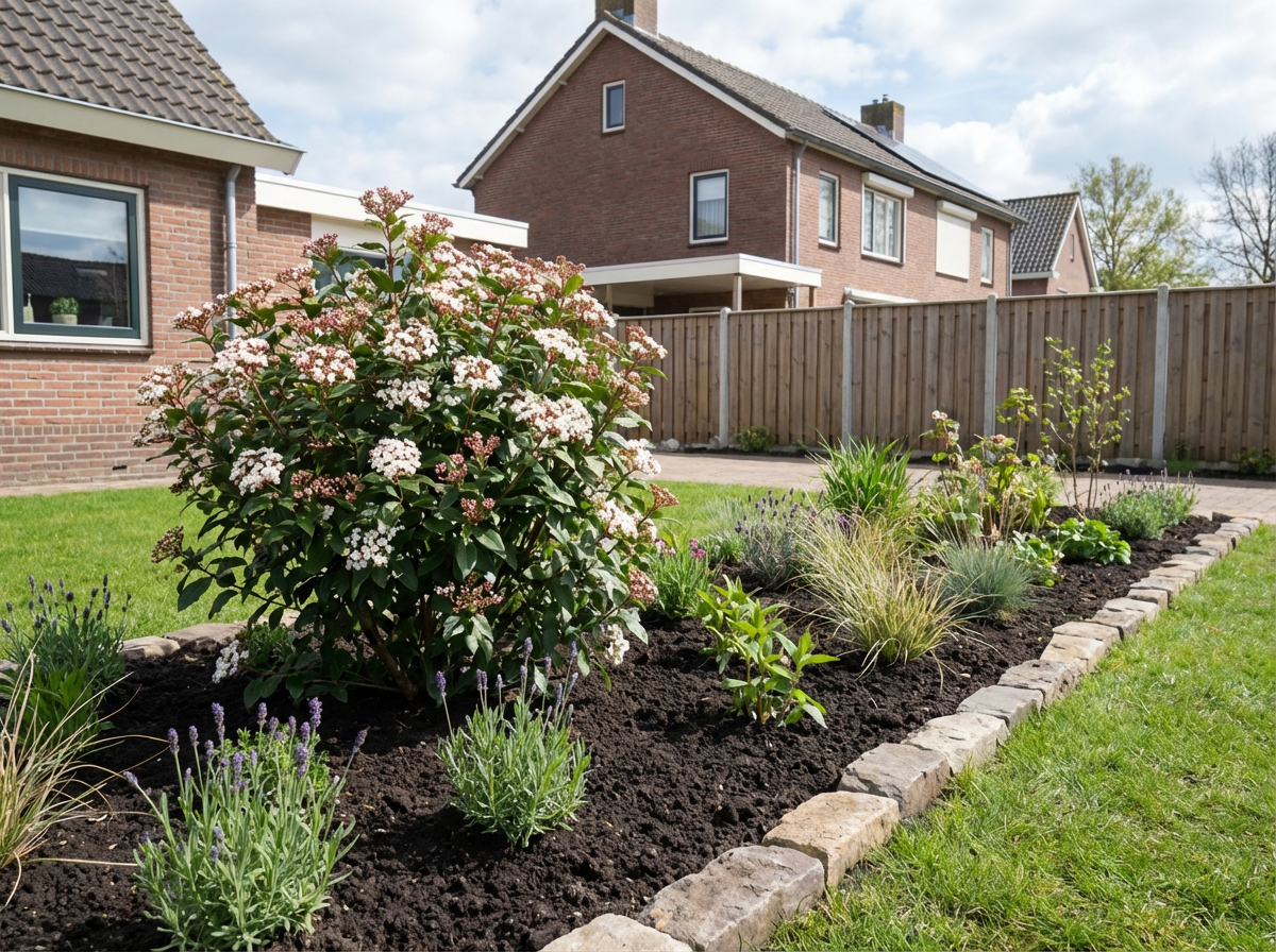 Groenblijvende sneeuwbal (Viburnum tinus) - Viburnum